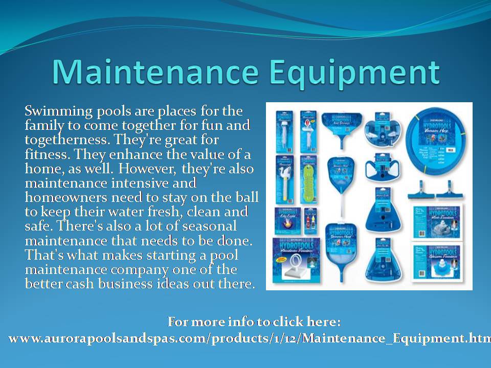Maintenance Equipment