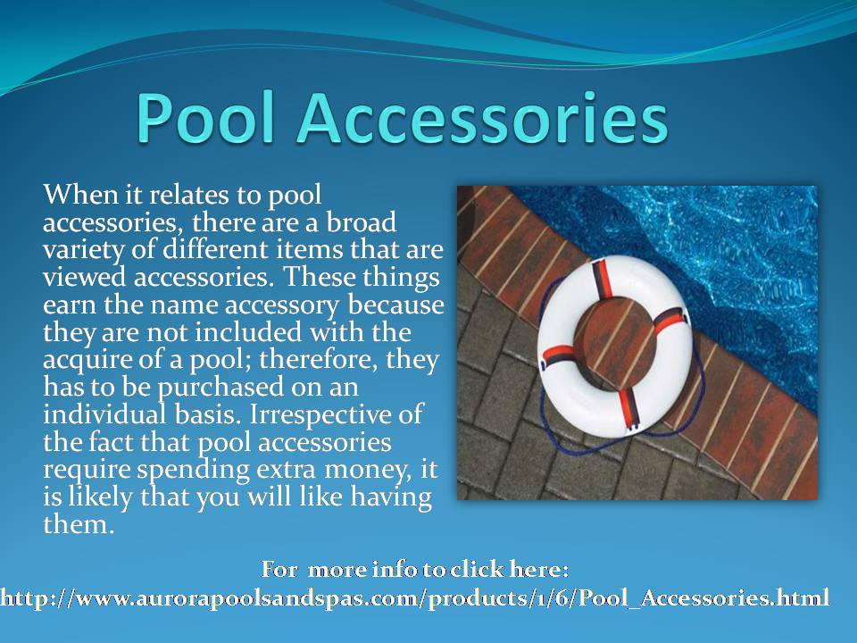 Pool Accessories