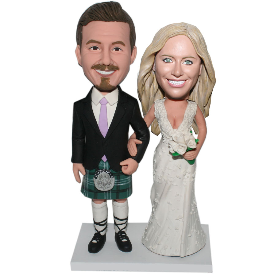 Custom Wedding Bobbleheads