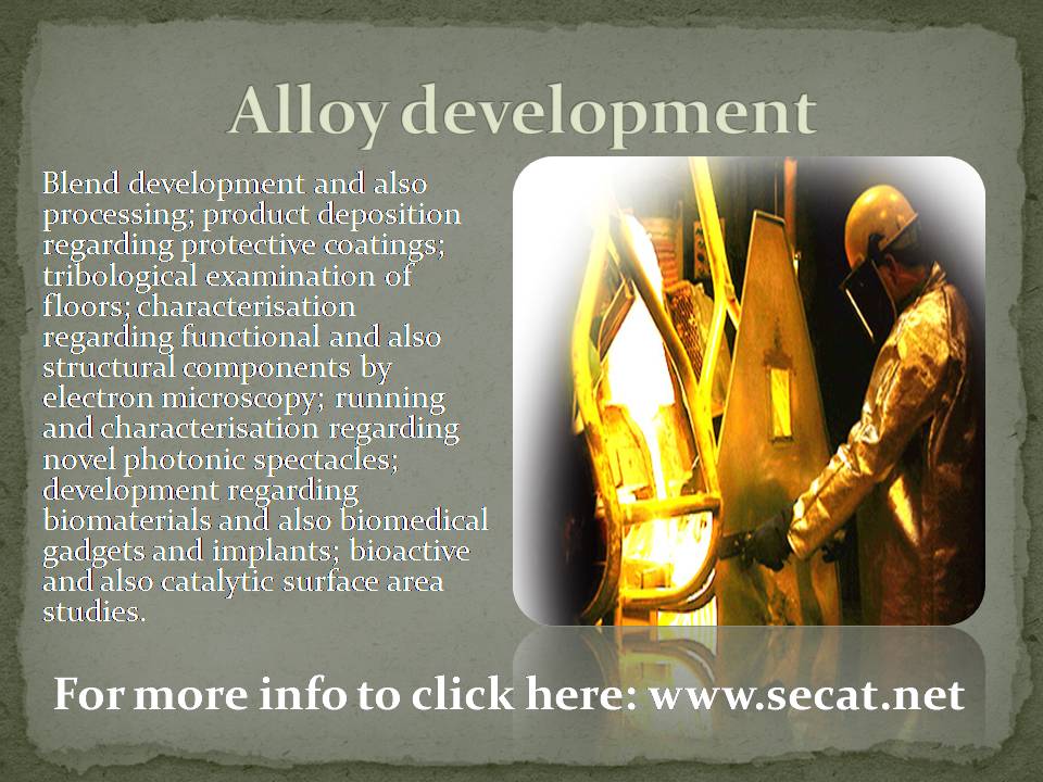 Alloy development