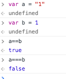 Comparison JS == vs. ===