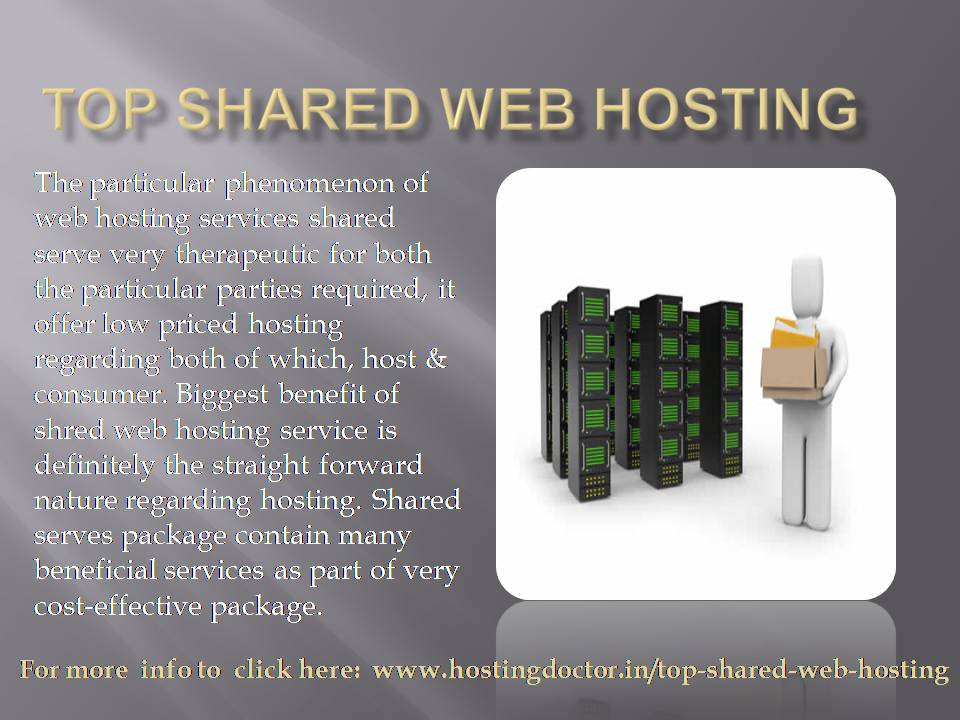 Top Shared Web Hosting