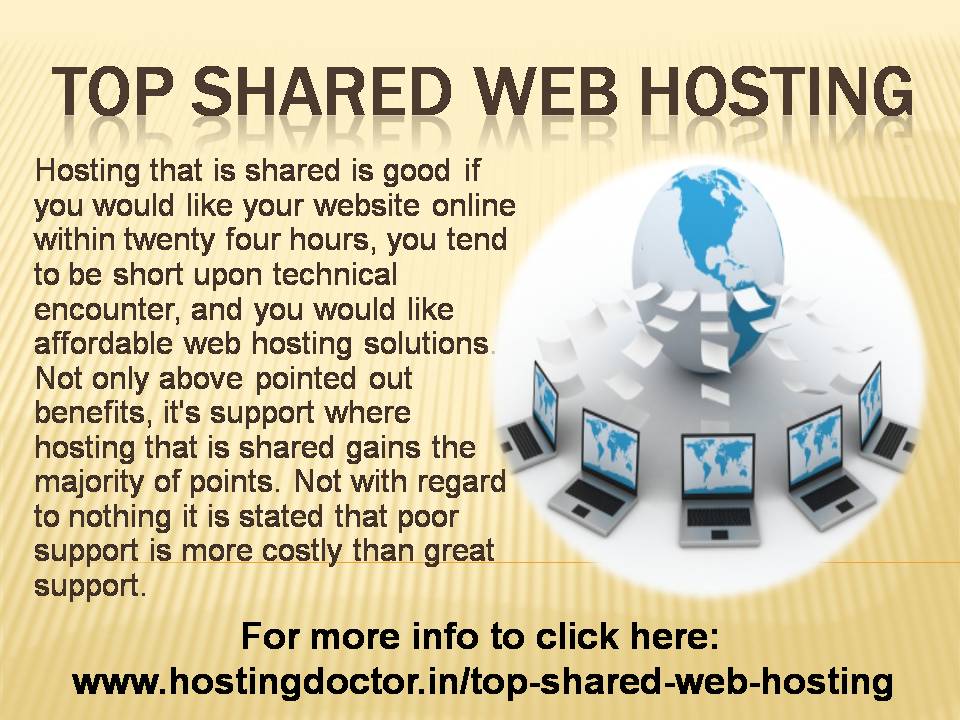 Top Shared Web Hosting