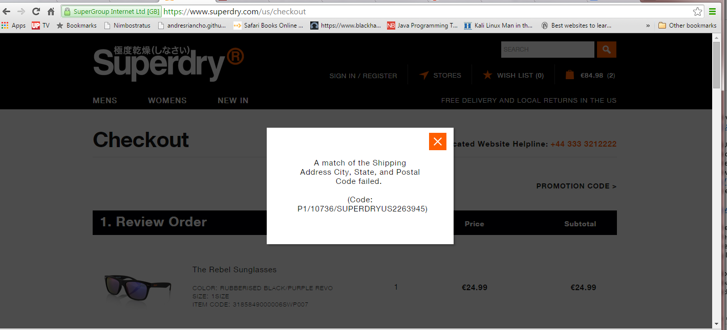 superdry-US-checkout-error