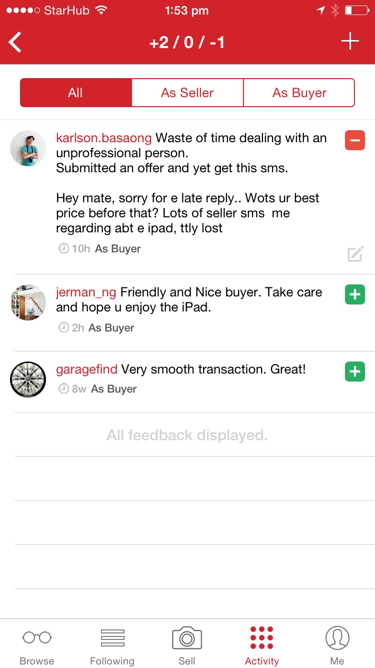 Beware of this buyer