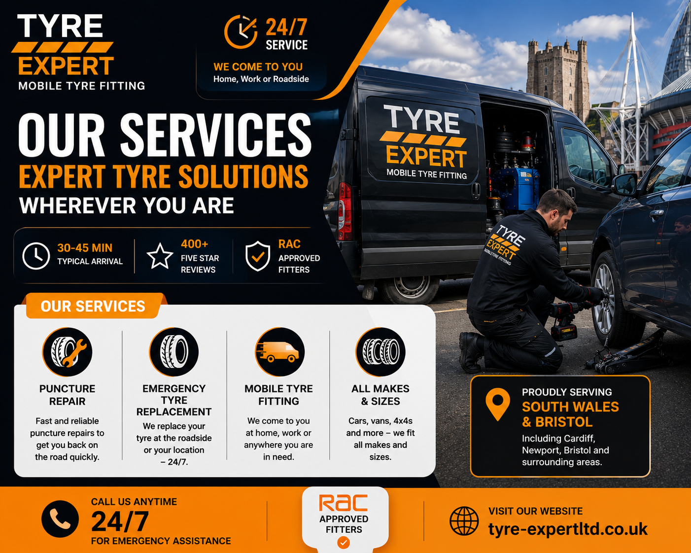 Our Services Expert Tyre Solution Wherever You Are