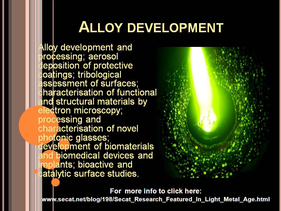 Alloy development