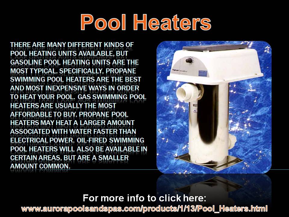 Pool Heaters