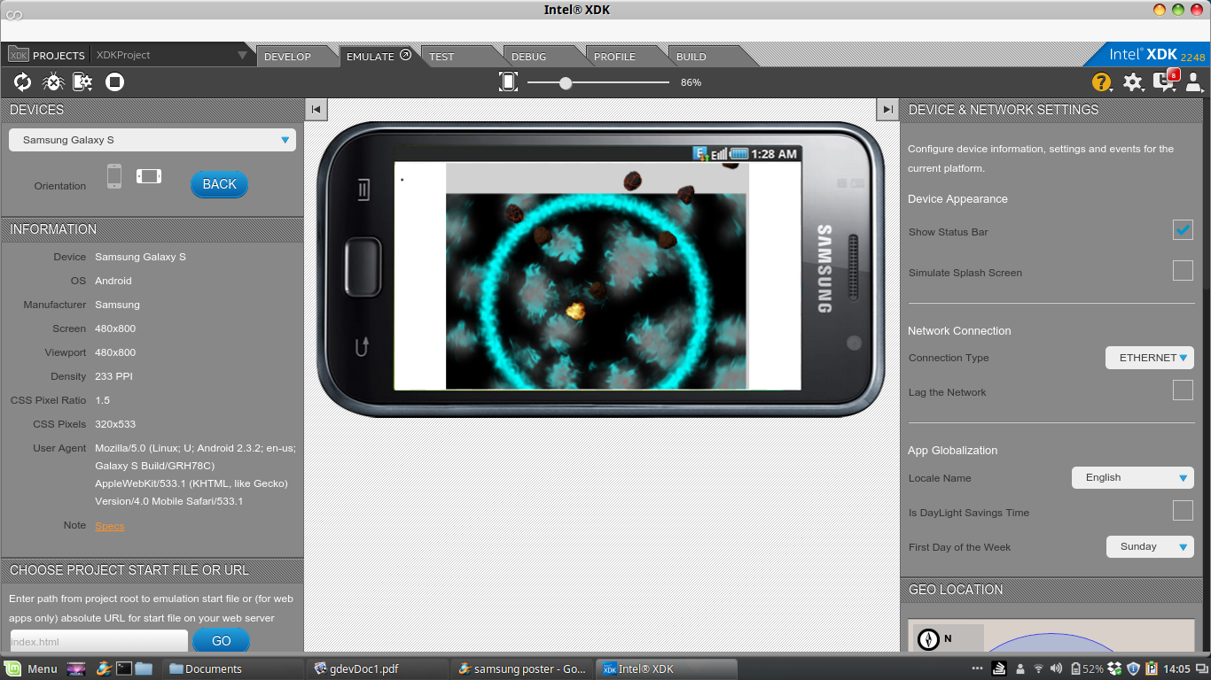 Image from XDK