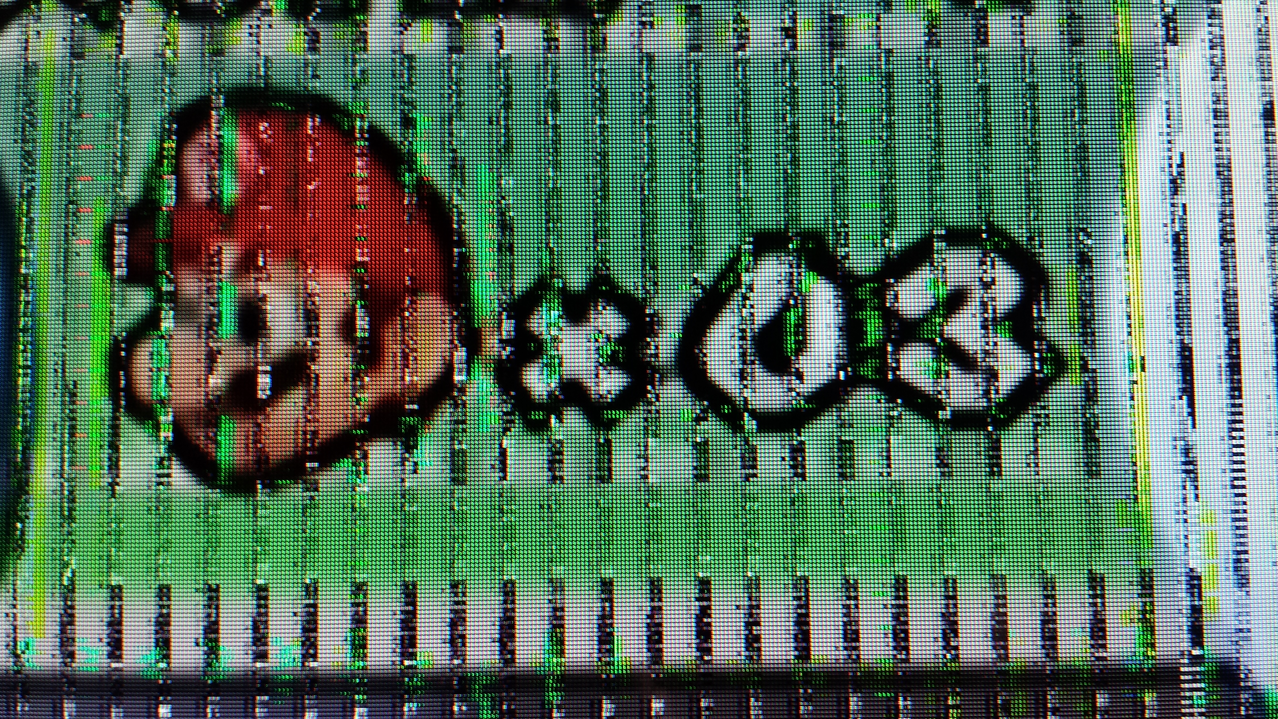 Samsung TV Corrupted Image 1