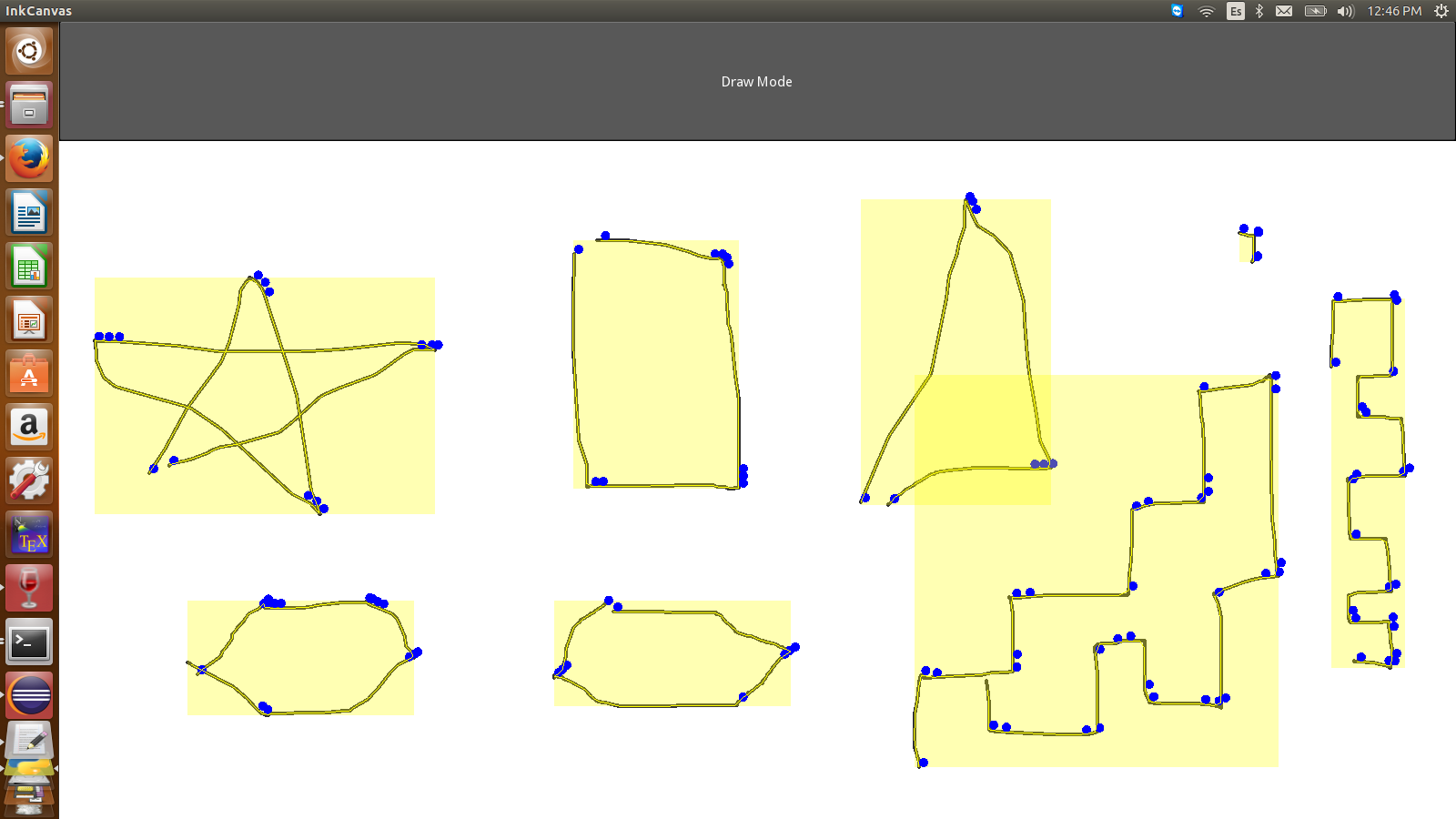 corners in strokes