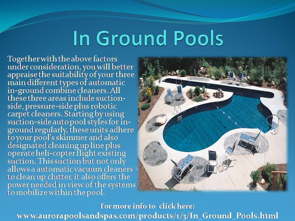 In Ground Pools