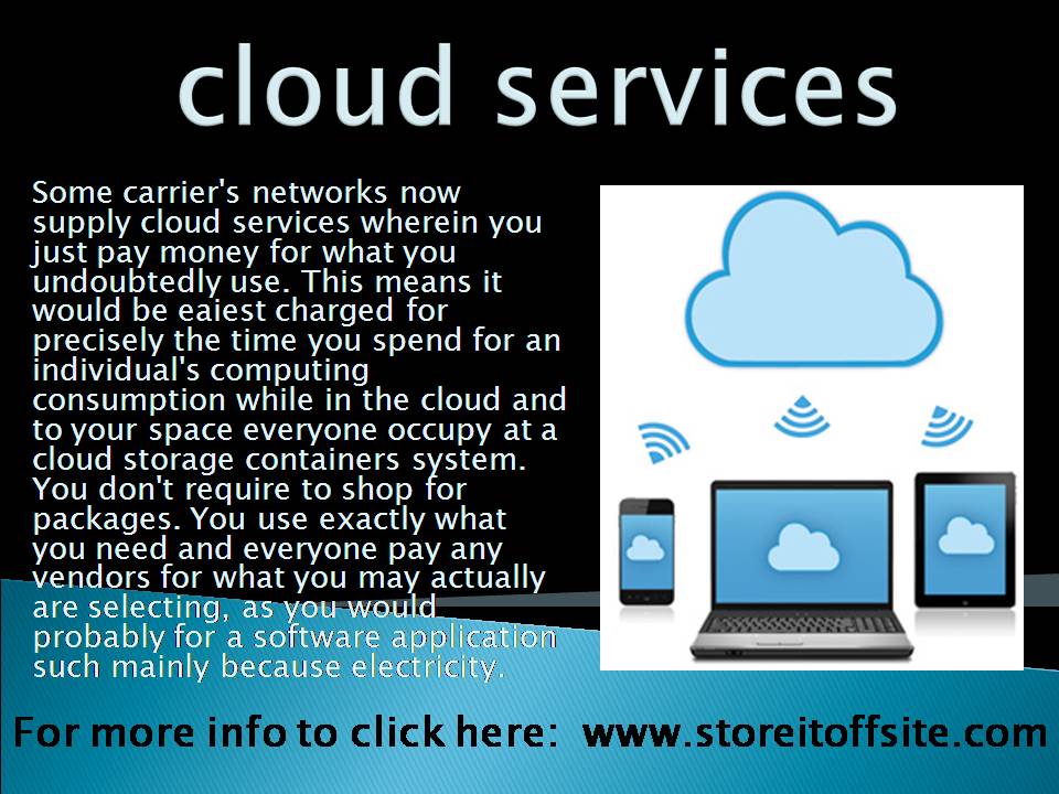 cloud services