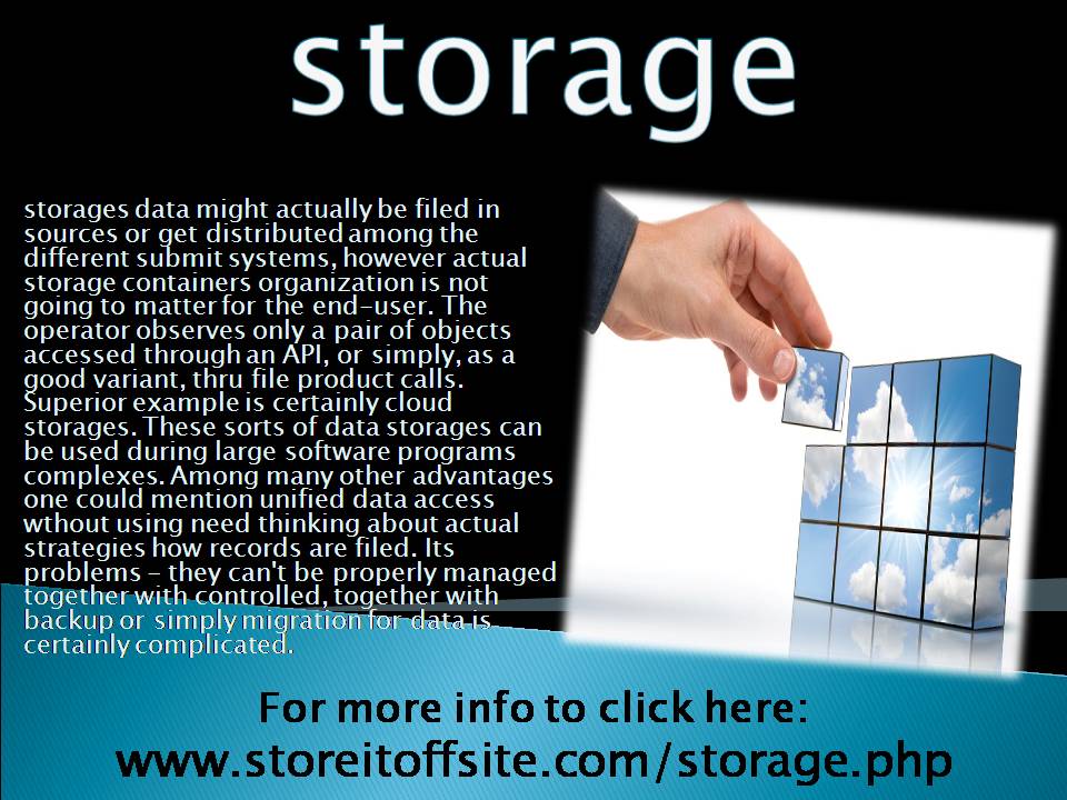 storage
