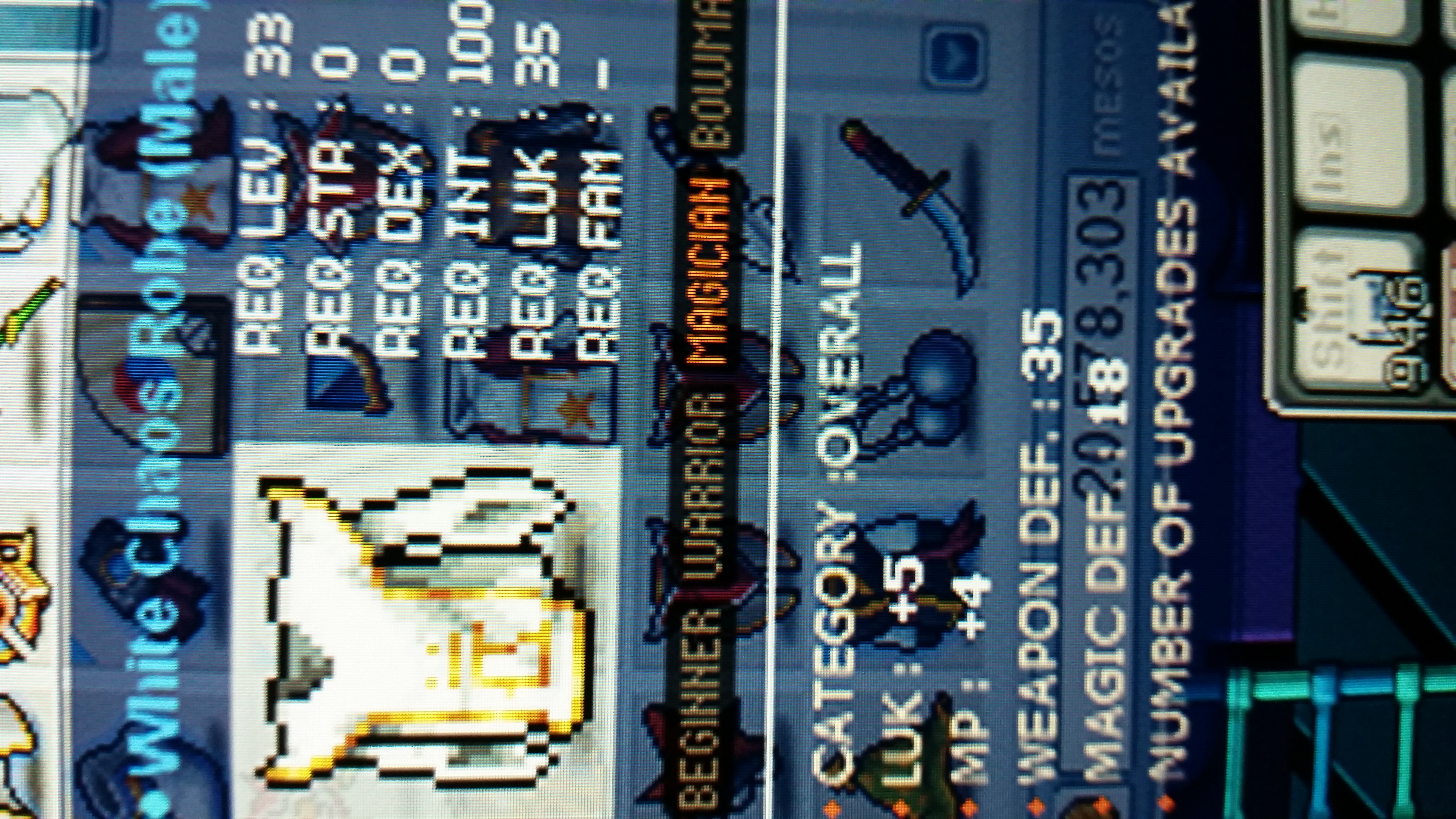 5 luk white chaos