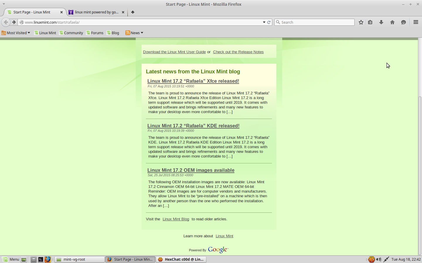 Powered by Google???