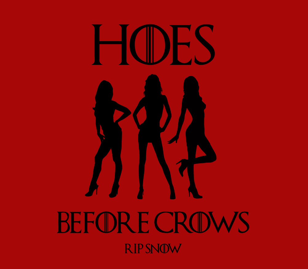 hoes before crows