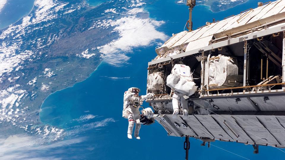 vue station spatiale