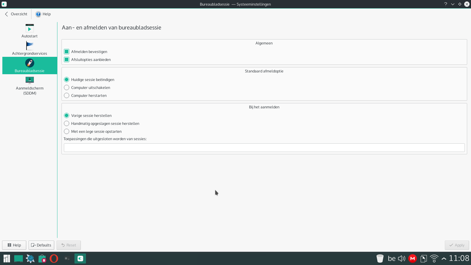 Sessie Manjaro