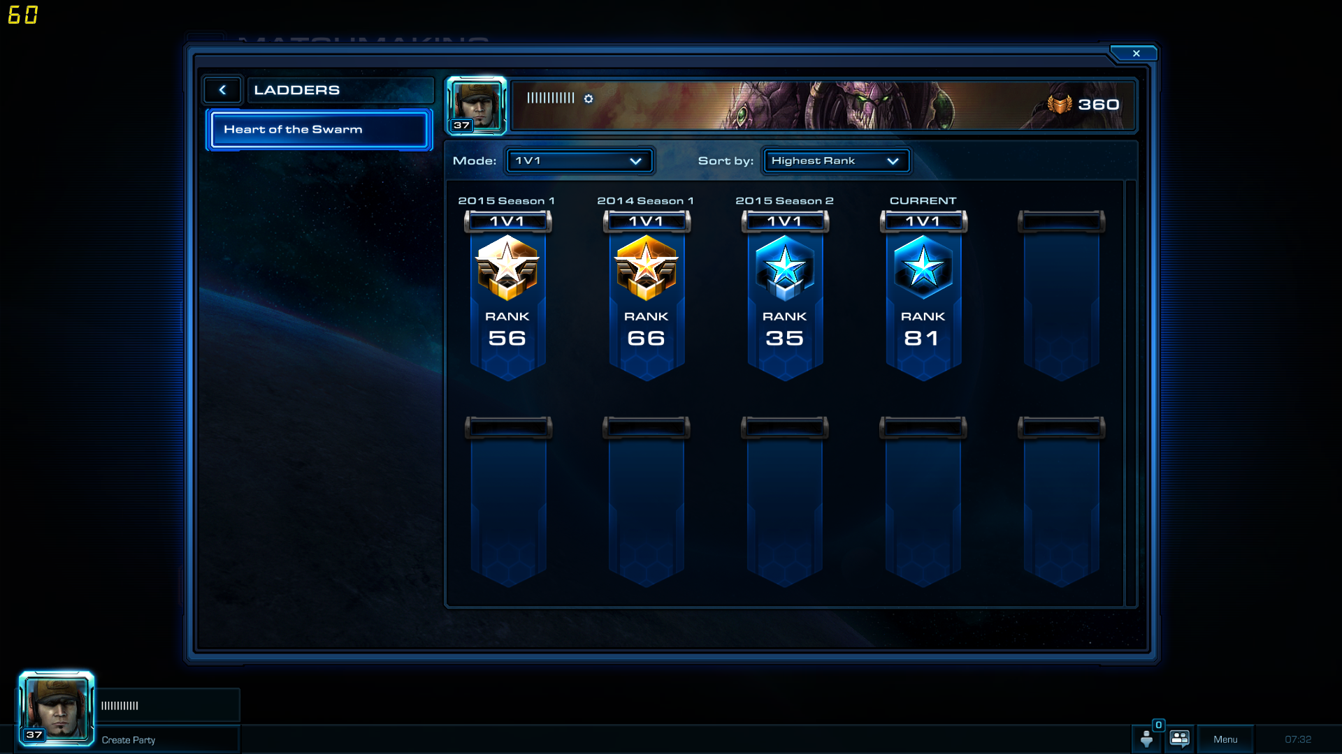 ranks