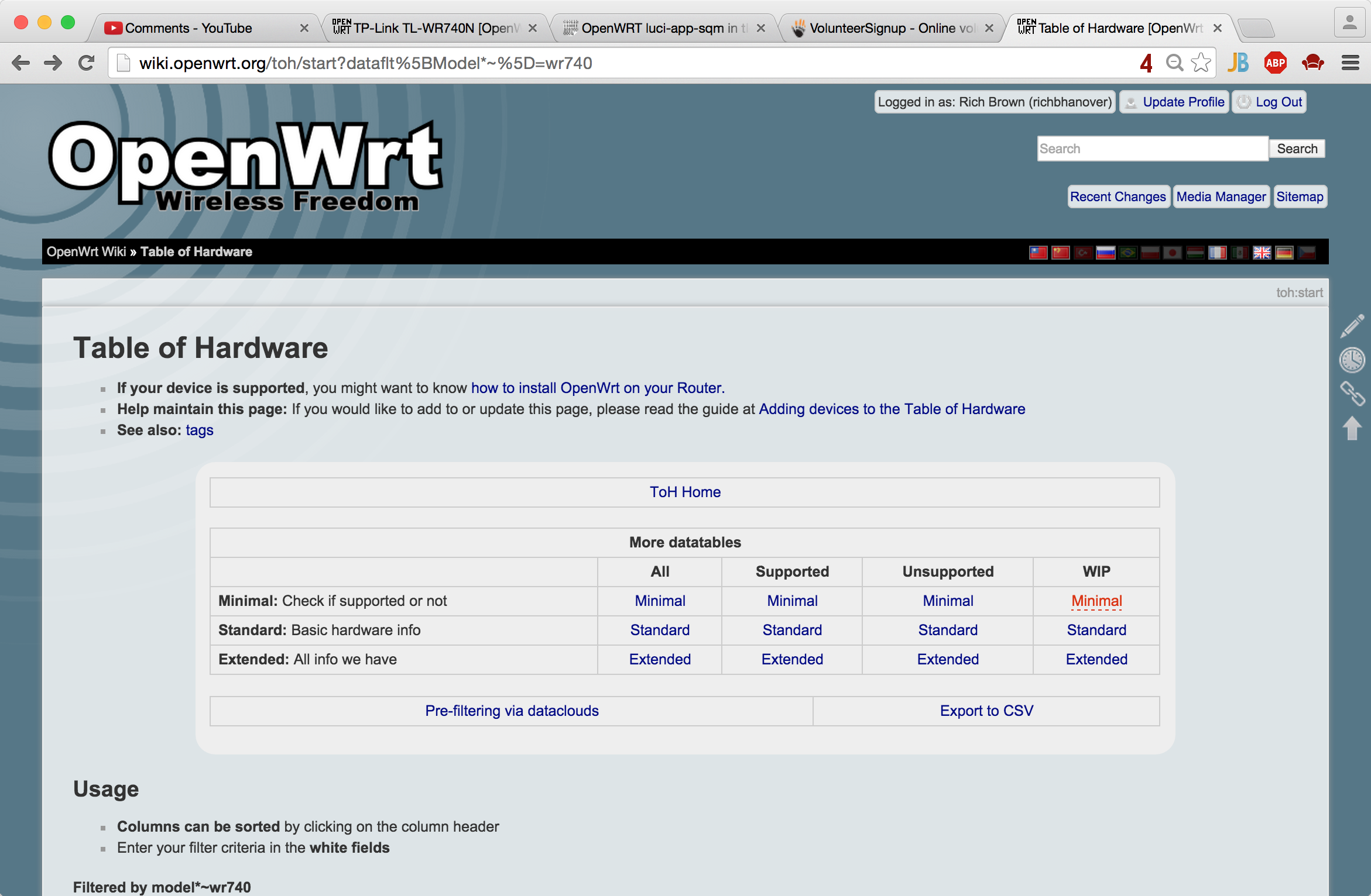 OpenWrt Wiki - ToH