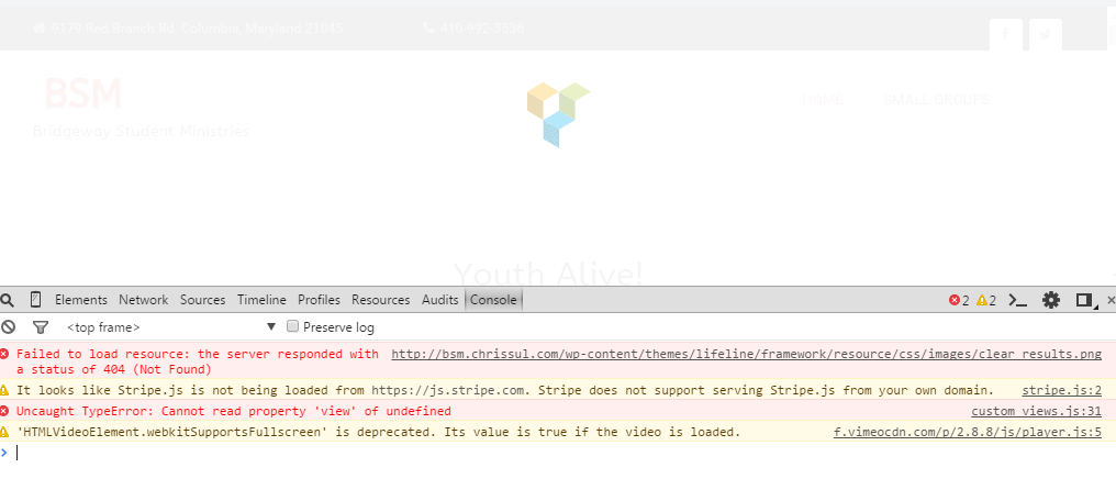 Lifeline Error