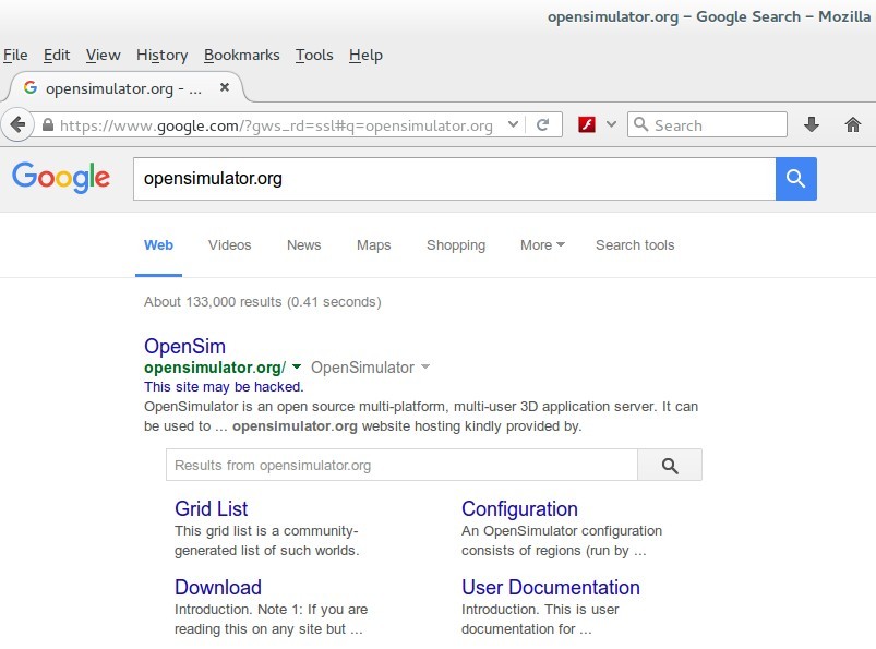 This site may be hacked