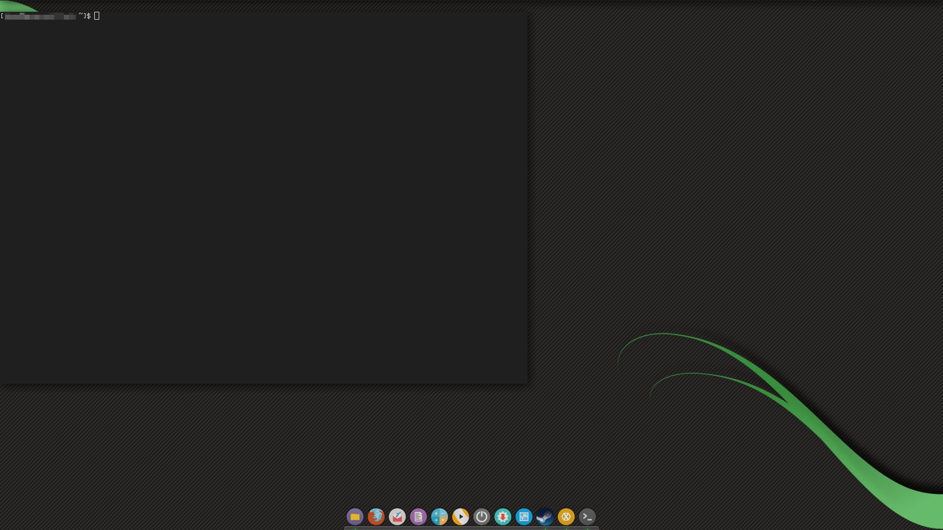 missing titlebar