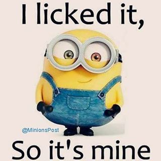 i licked it