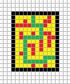 Yellow=Fences, red=path, green=correctPath