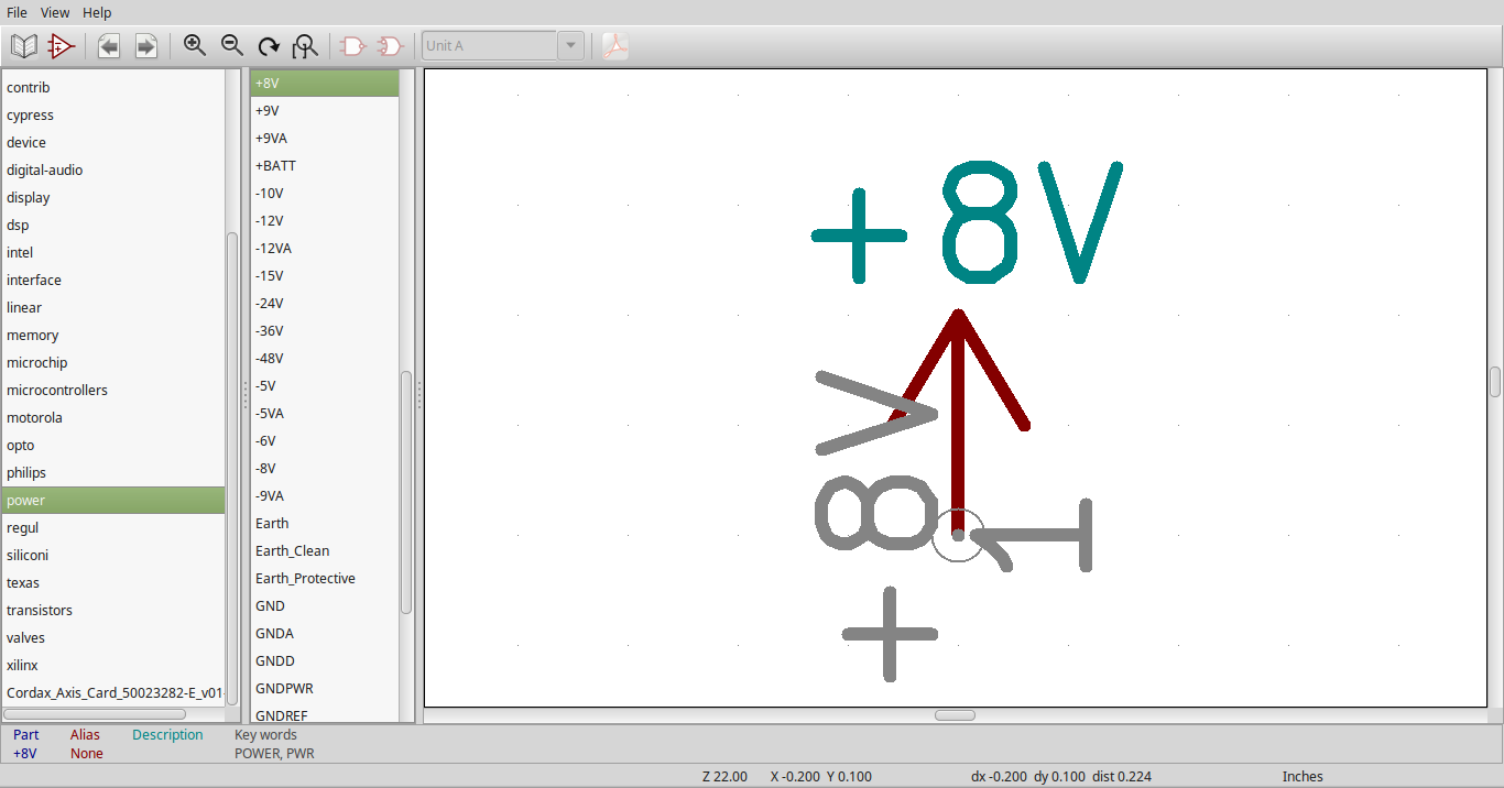 Kicad library browser