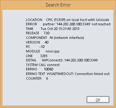 sap connection