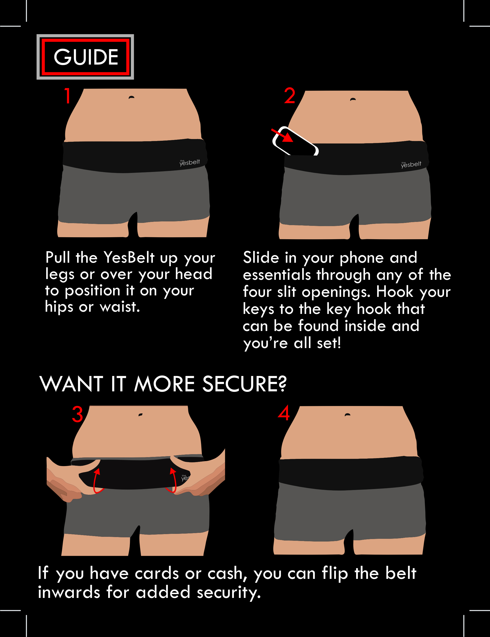 YesBelt Running Belt