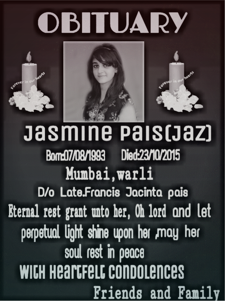 Jasmine pais jaz RIP