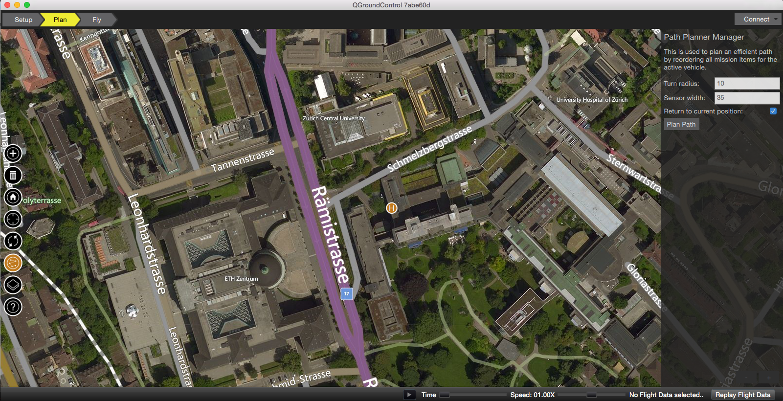 QGC Path Planner Manager