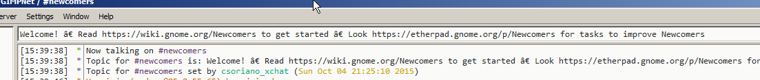 Title in hexchat