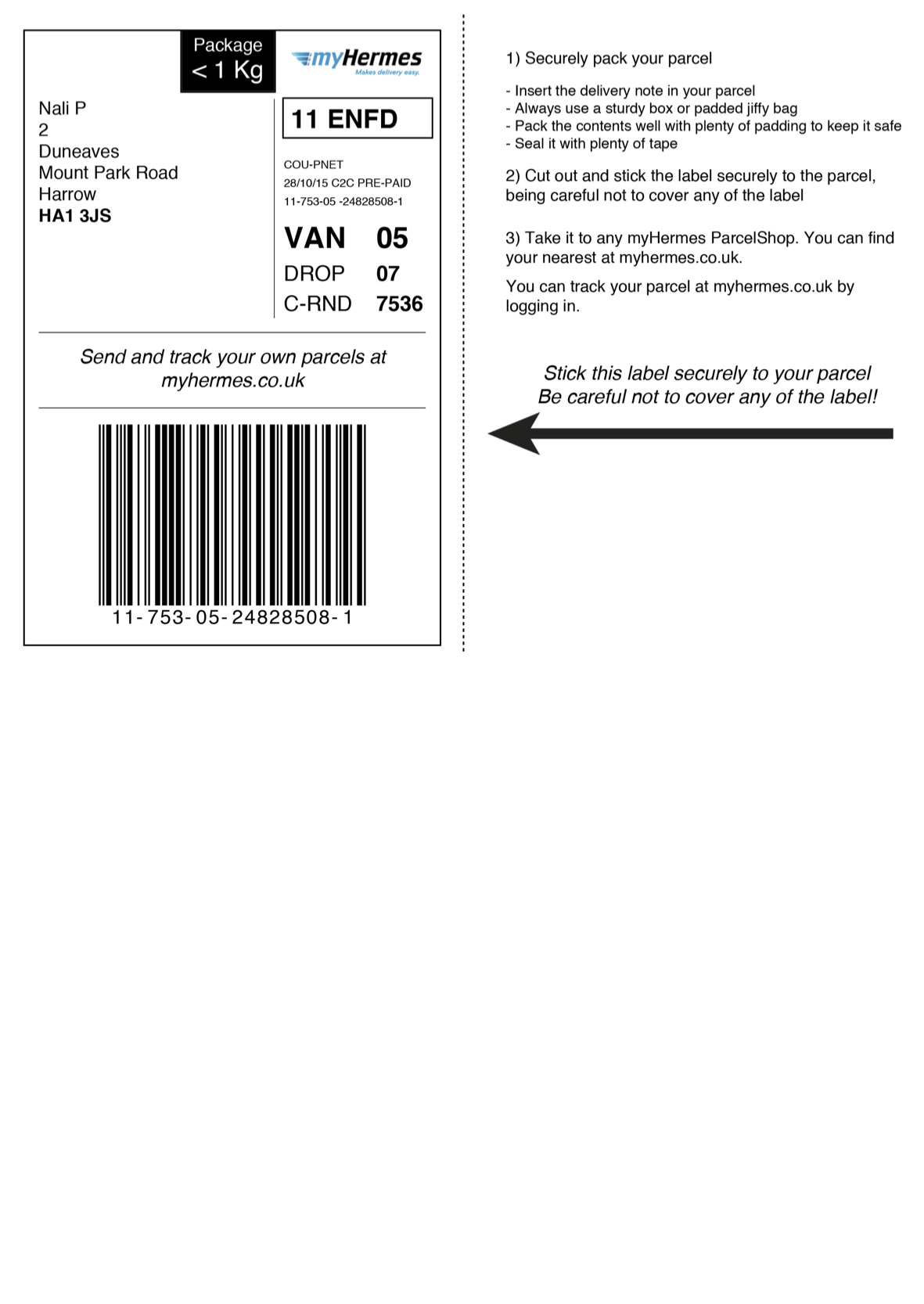 Label