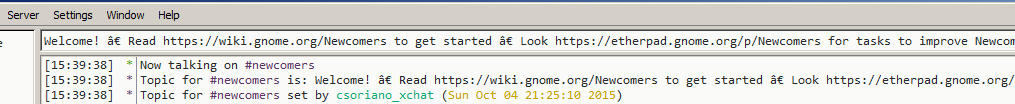 Hexchat auto scroll fails