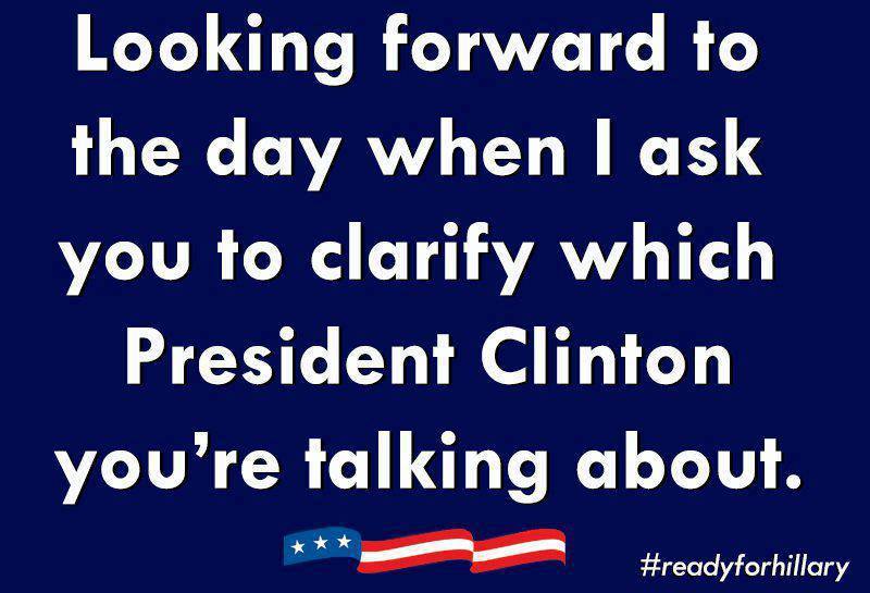 which Pres Clinton