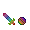 rainbow sword/shield by iamholding6