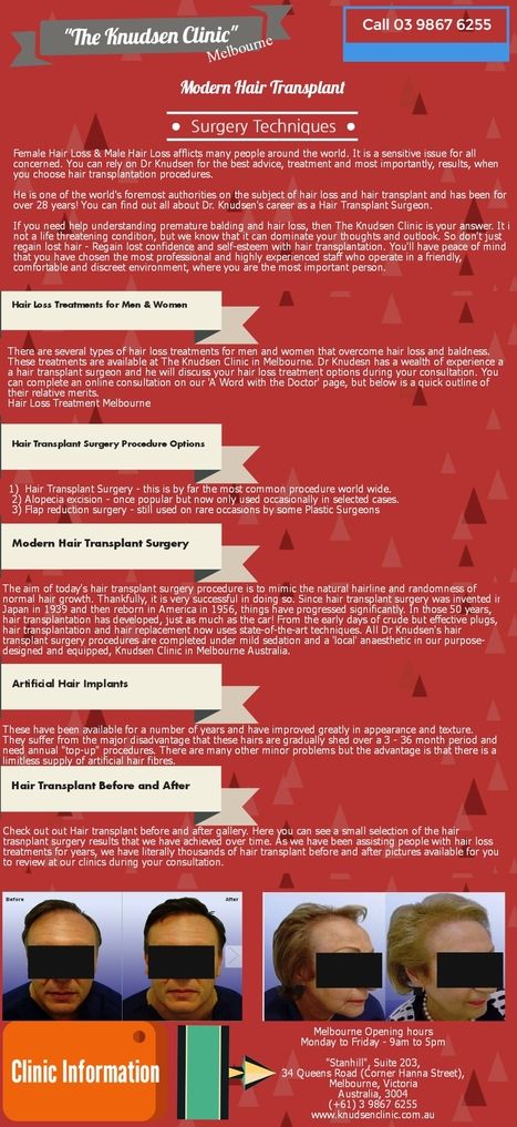 <a href=http://www.knudsenclinic.com.au/>Hair Transplant Before and After</a>