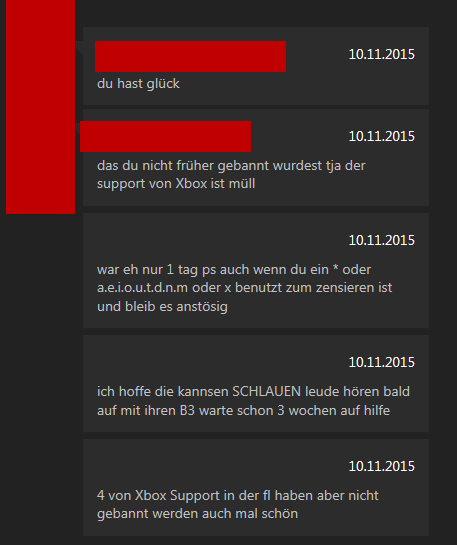 XBL Conversation