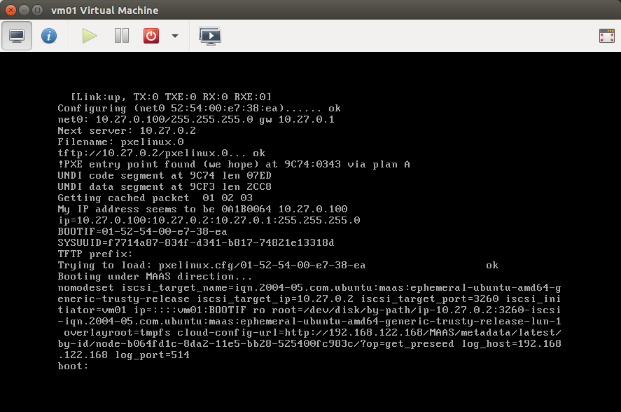 Commissioning Stuck