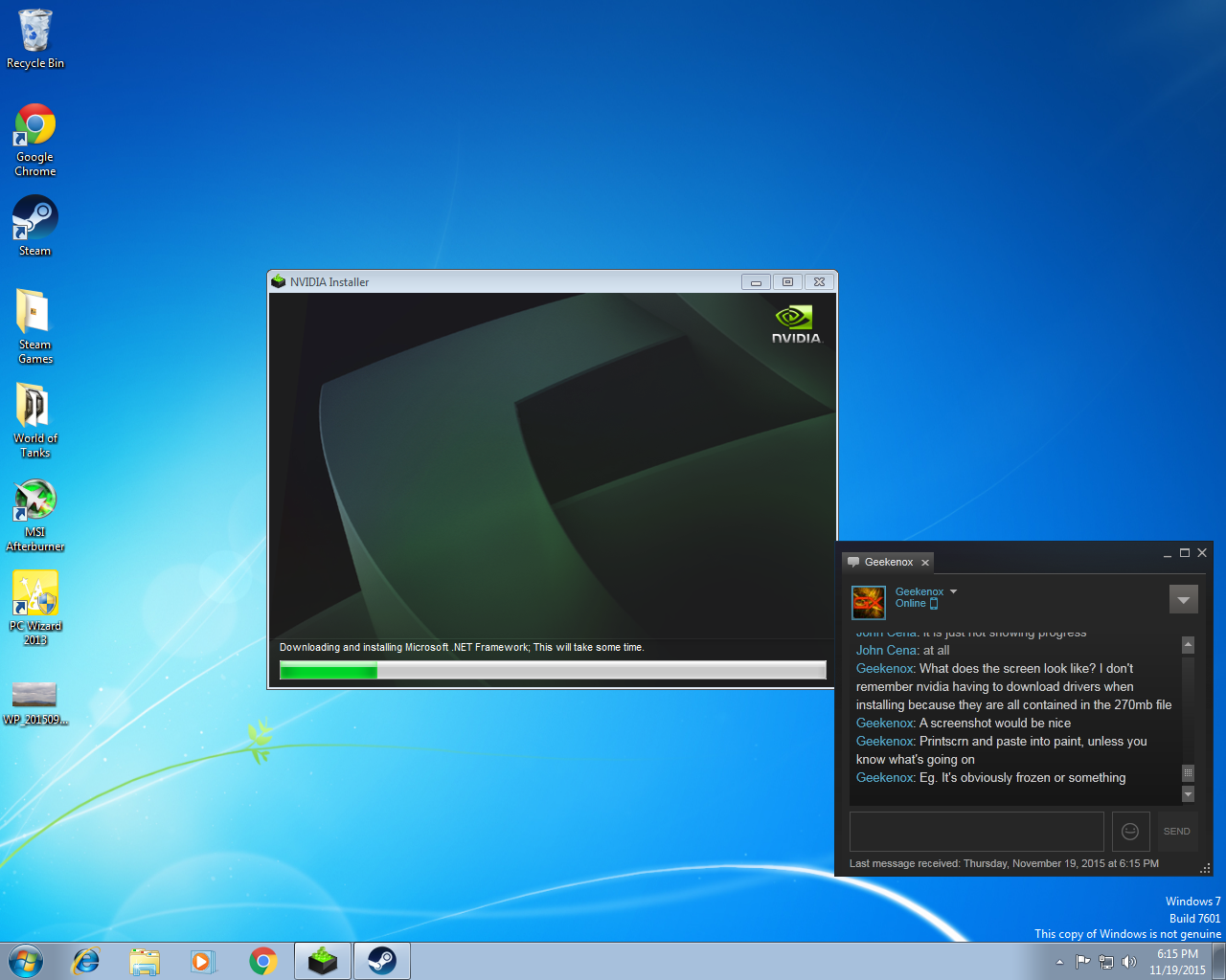 Frozen NVIDIA Screen 1