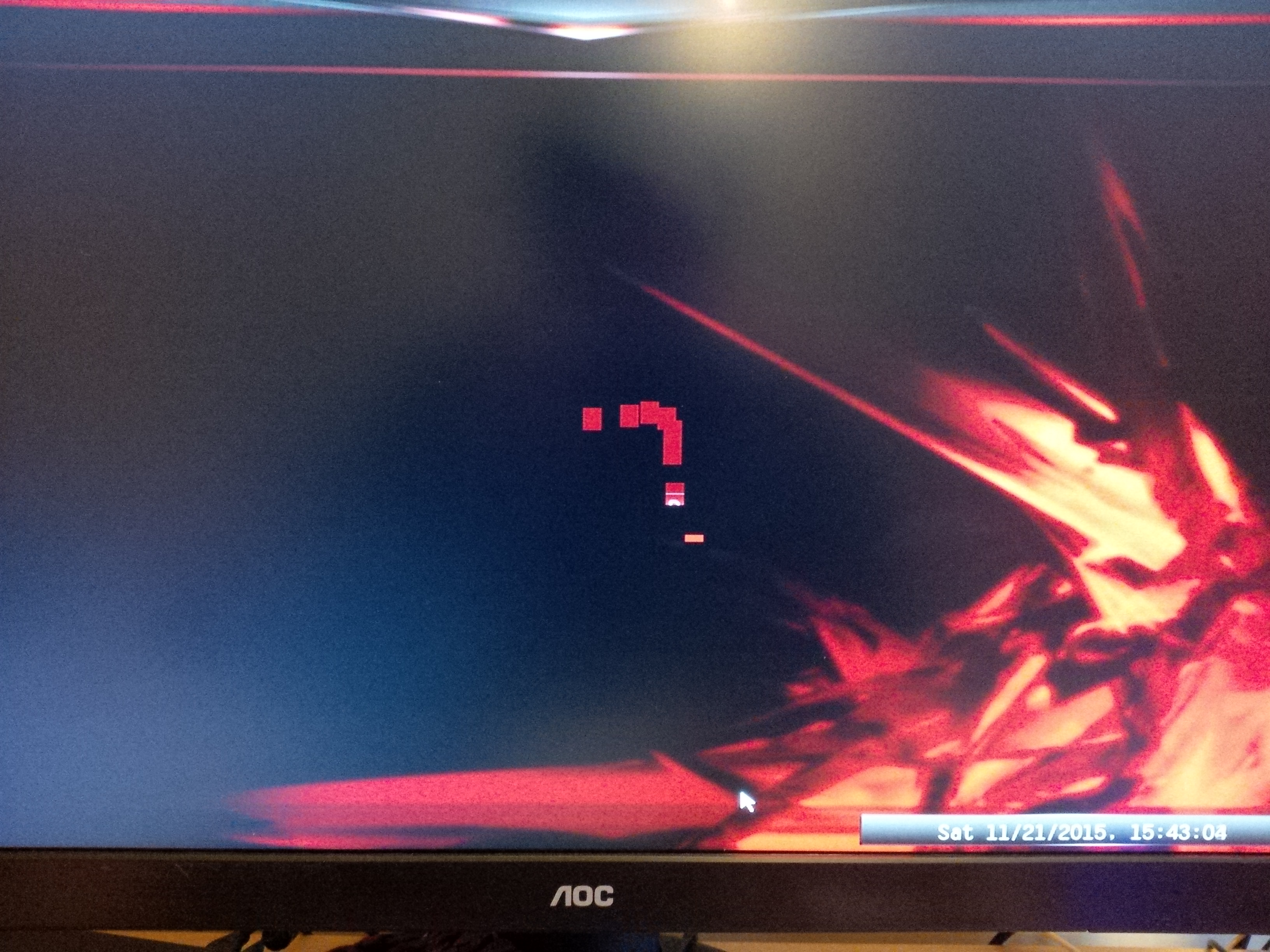 Initial screen