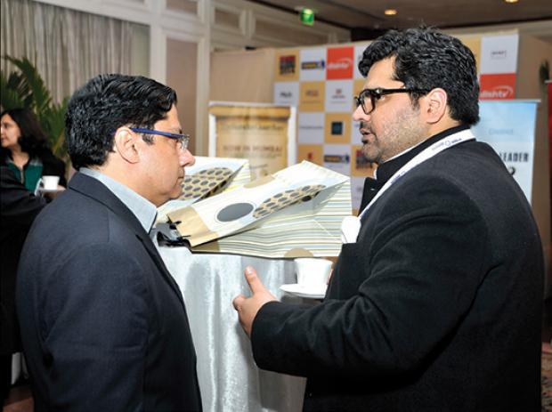 Kartikeya Sharma, Managing Director of iTV Network with Ashish Bagga of India Today Group