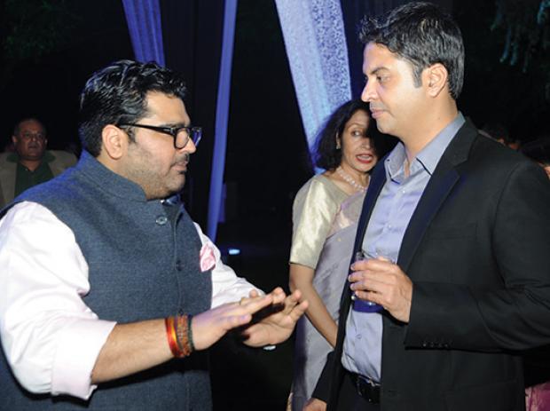 Kartikeya Sharma of iTV Network with Hari Krishnan of ZenithOptimedia