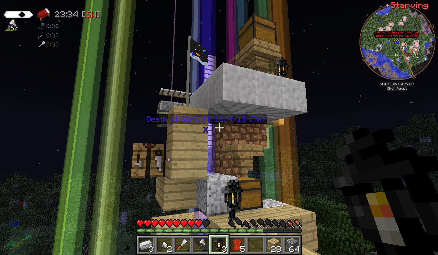 My MC base with a gravity mod