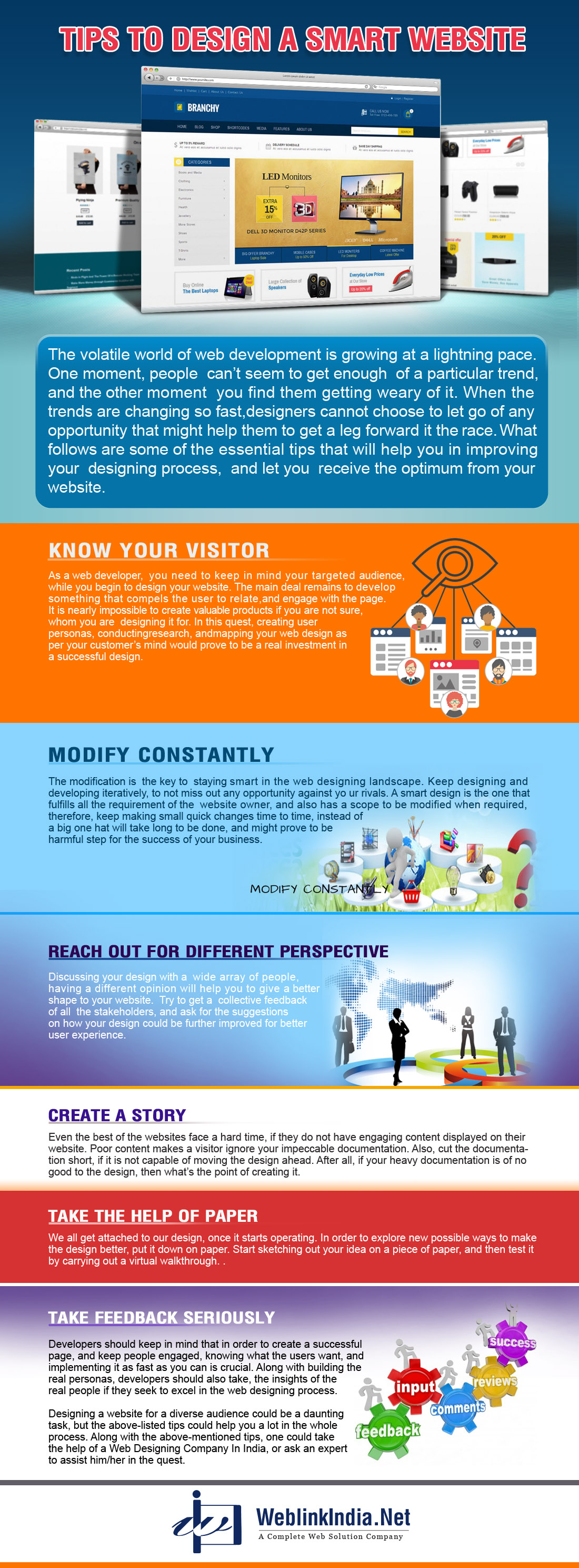 Tips To Design A Smart Website