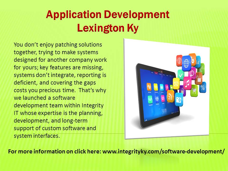 Application development lexington ky